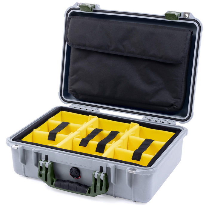 Yellow Padded Microfiber Dividers / Computer Pouch