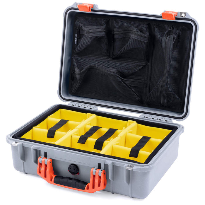 Yellow Padded Microfiber Dividers / Mesh Lid Organizer