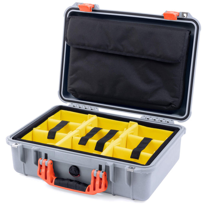 Yellow Padded Microfiber Dividers / Computer Pouch