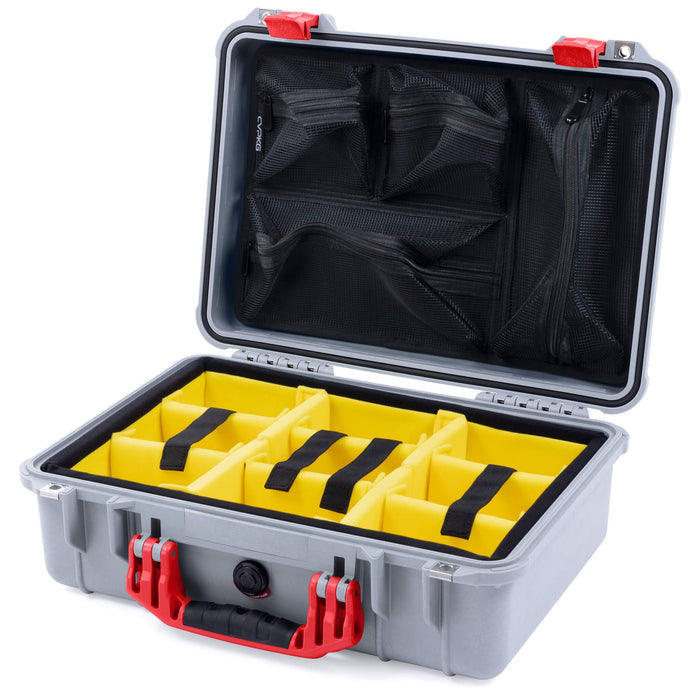 Yellow Padded Microfiber Dividers / Mesh Lid Organizer