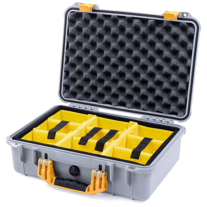 Yellow Padded Microfiber Dividers / Convolute Lid Foam