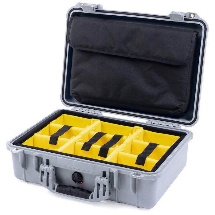 Yellow Padded Microfiber Dividers / Computer Pouch