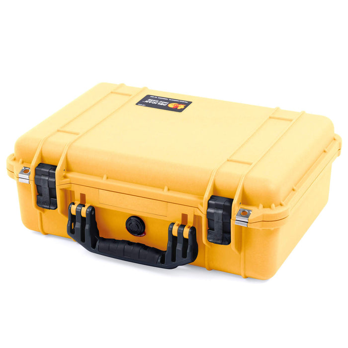 Pelican 1500 Case - Yellow & Black - Empty (Case Only)