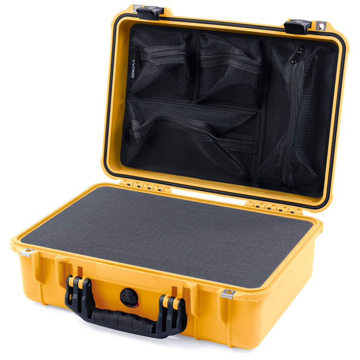 Pelican 1500 Case - Yellow & Black