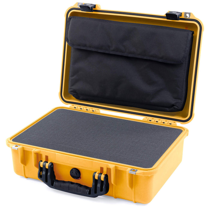 Pelican 1500 Case - Yellow & Black