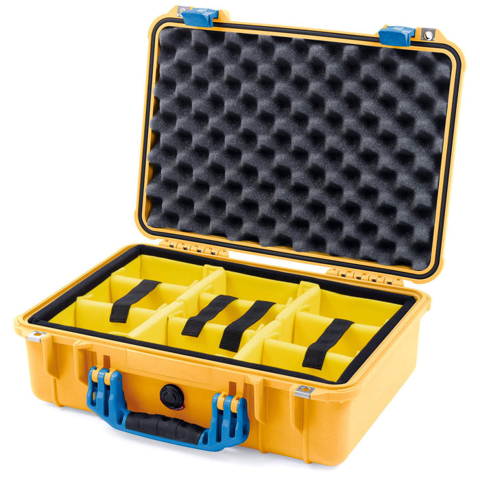 Yellow Padded Microfiber Dividers / Convolute Lid Foam