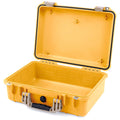 Pelican 1500 Case - Yellow & Desert Tan
