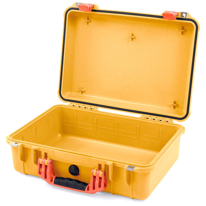 Pelican 1500 Case - Yellow & Orange