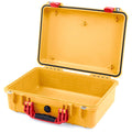 Pelican 1500 Case - Yellow & Red