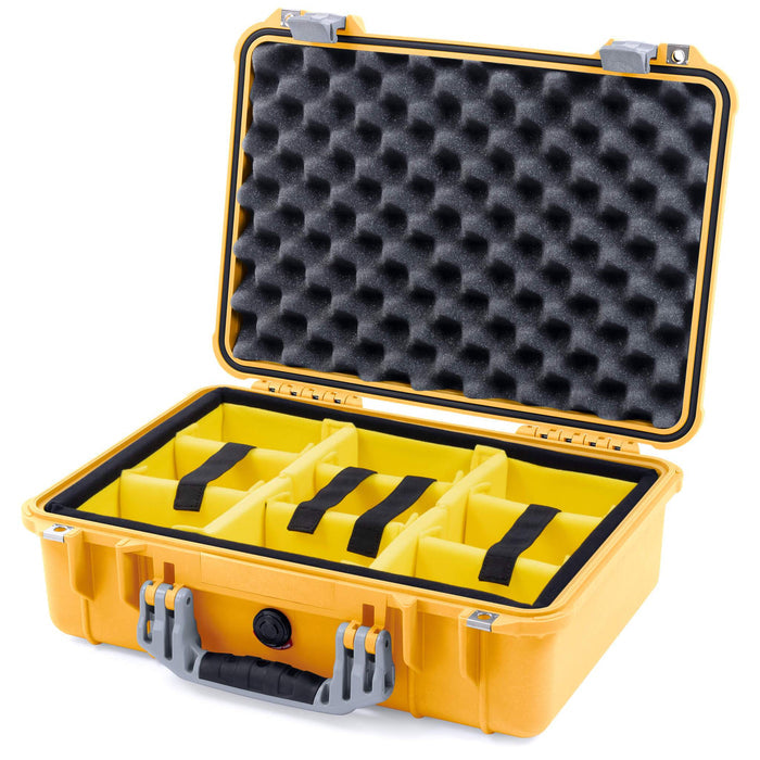 Yellow Padded Microfiber Dividers / Convolute Lid Foam