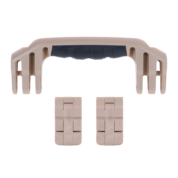 Pelican 1500 Replacement Handle & Latches, Desert Tan (Set of 1 Handle, 2 Latches) ColorCase