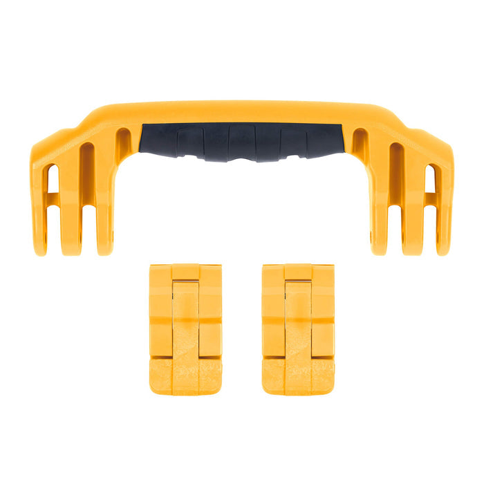 Pelican 1500 Replacement Handle & Latches, Yellow (Set of 1 Handle, 2 Latches) ColorCase
