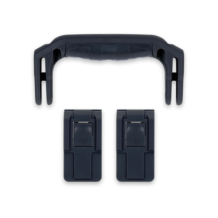Pelican 1505 Air Replacement Handle & Latches, Black (Set of 1 Handle, 2 Latches) ColorCase