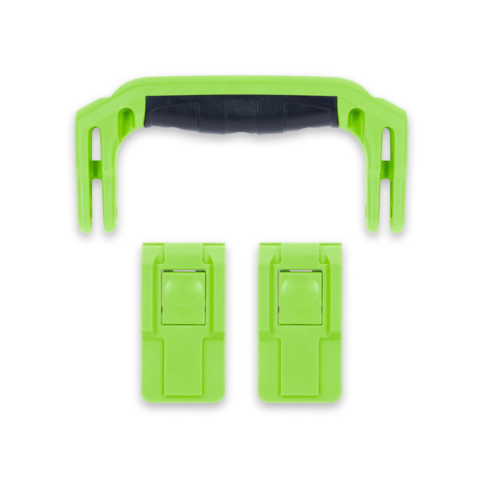 Pelican 1505 Air Replacement Handle & Latches, Lime Green (Set of 1 Handle, 2 Latches) ColorCase