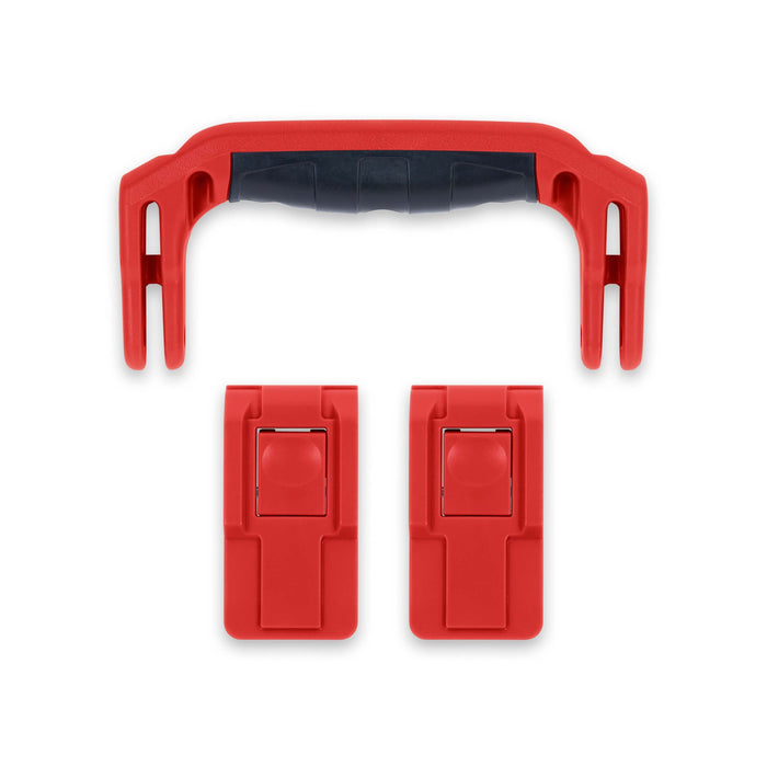 Pelican 1505 Air Replacement Handle & Latches, Red (Set of 1 Handle, 2 Latches) ColorCase