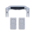 Pelican 1505 Air Replacement Handle & Latches, Silver (Set of 1 Handle, 2 Latches) ColorCase