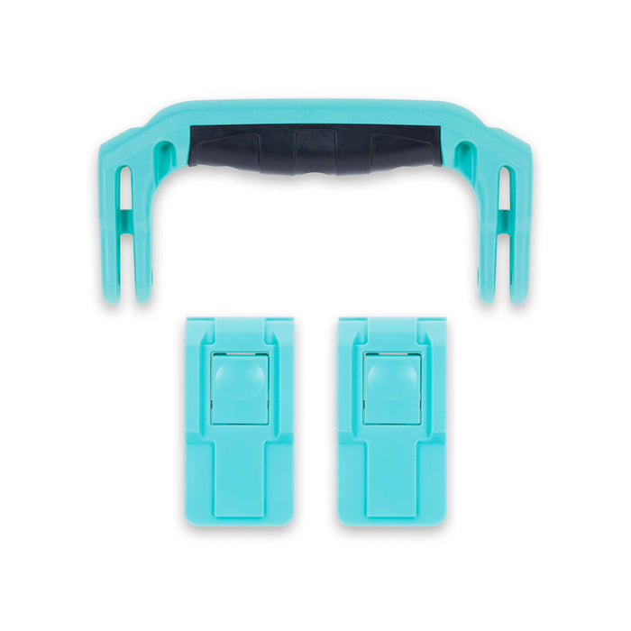 Pelican 1505 Air Replacement Handle & Latches, Teal (Set of 1 Handle, 2 Latches) ColorCase