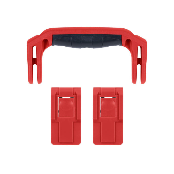 Pelican 1506 Air Replacement Handle & Latches, Red (Set of 1 Handle, 2 Latches) ColorCase