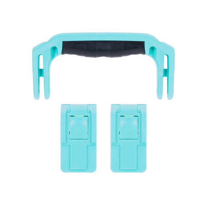 Pelican 1506 Air Replacement Handle & Latches, Teal (Set of 1 Handle, 2 Latches) ColorCase