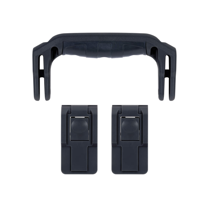Pelican 1507 Air Replacement Handle & Latches, Black, Push-Button (Set of 1 Handle, 2 Latches) ColorCase