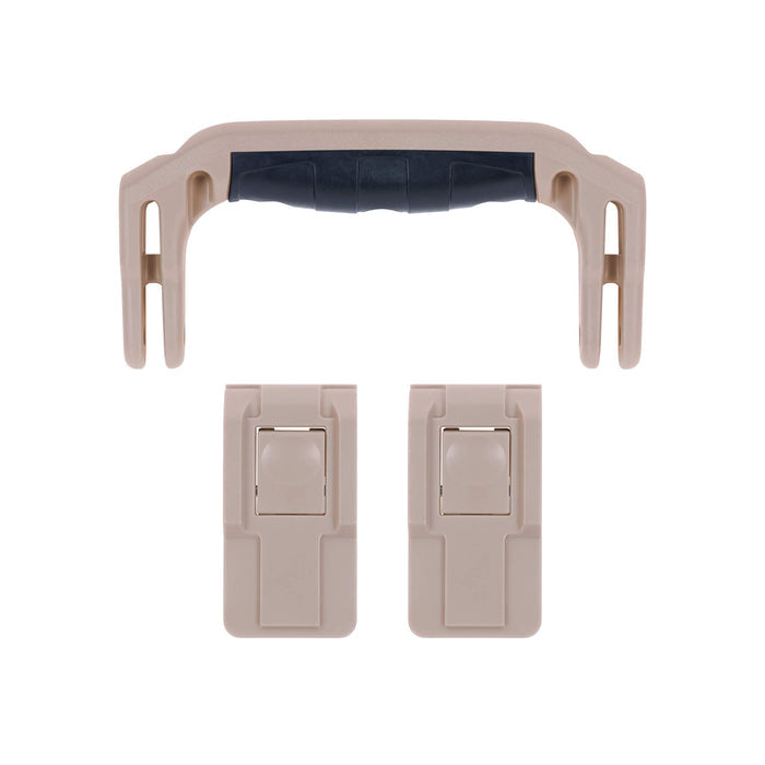 Pelican 1507 Air Replacement Handle & Latches, Desert Tan (Set of 1 Handle, 2 Latches) ColorCase