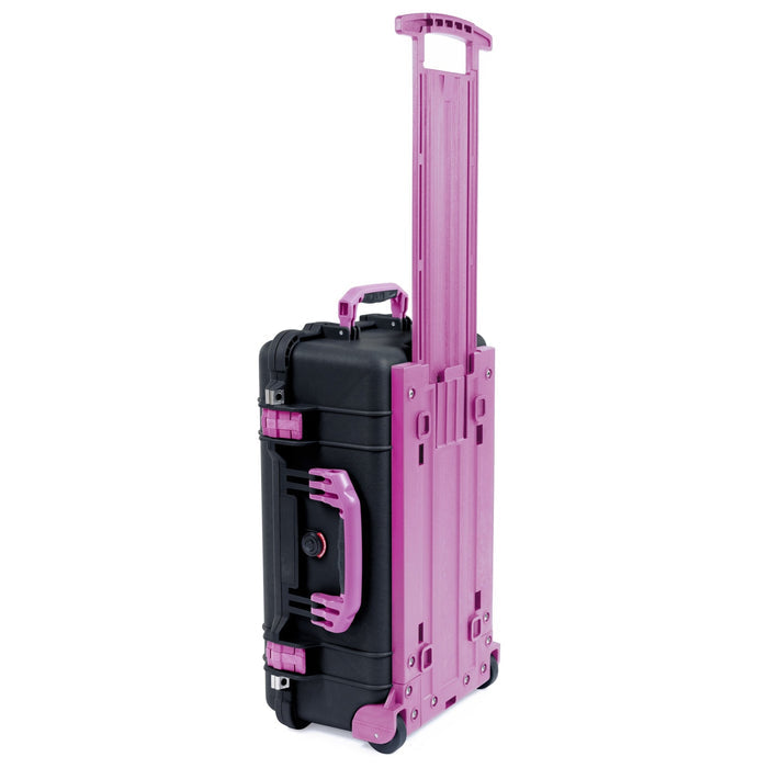 Pelican 1510 Case - Black & Magenta Trolley - Empty (Case Only)