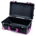 Pelican 1510 Case - Black & Magenta Trolley - Empty (Case Only)