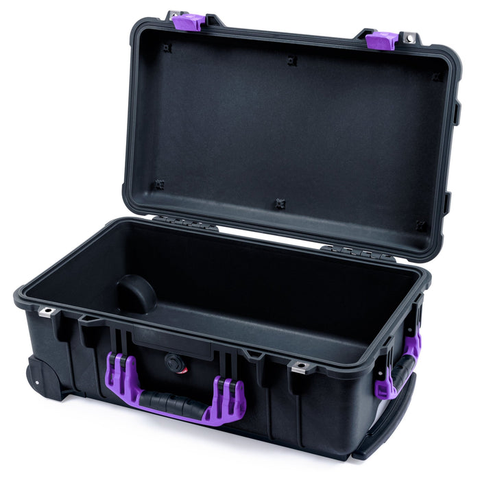 Pelican 1510 Case - Black & Purple - Empty (Case Only)