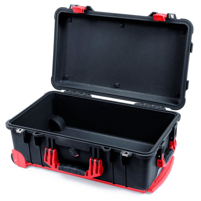 Pelican 1510 Case - Black & Red Trolley - Empty (Case Only)