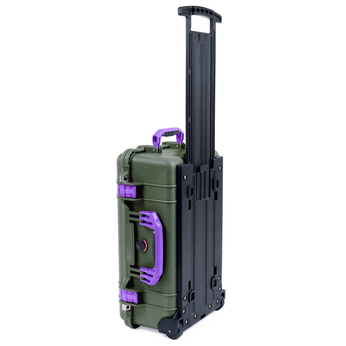 Pelican 1510 Case - OD Green & Purple - Empty (Case Only)