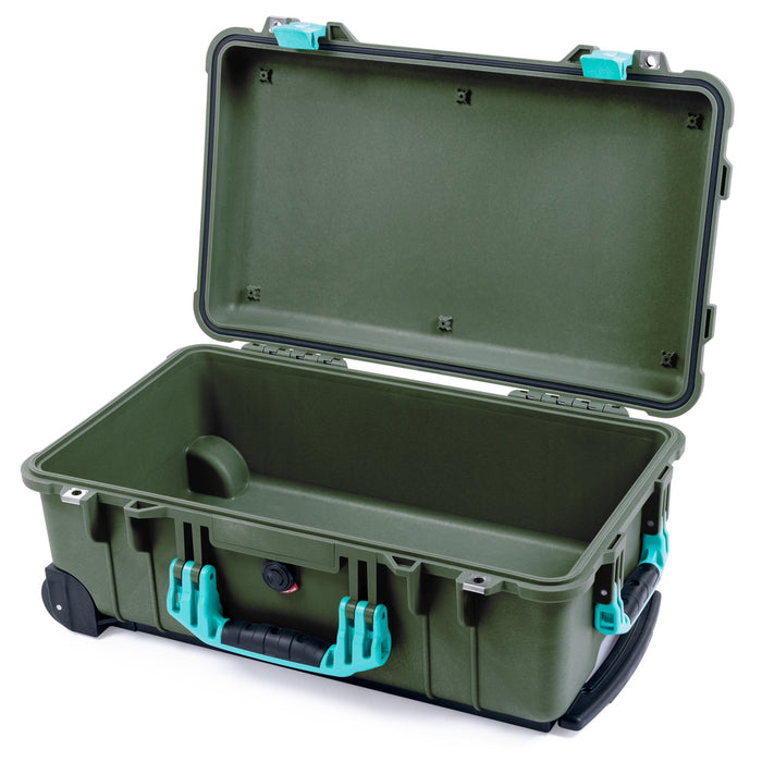 Pelican 1510 Case - OD Green & Teal - Empty (Case Only)