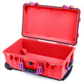 Pelican 1510 Case - Red & Magenta - Empty (Case Only)