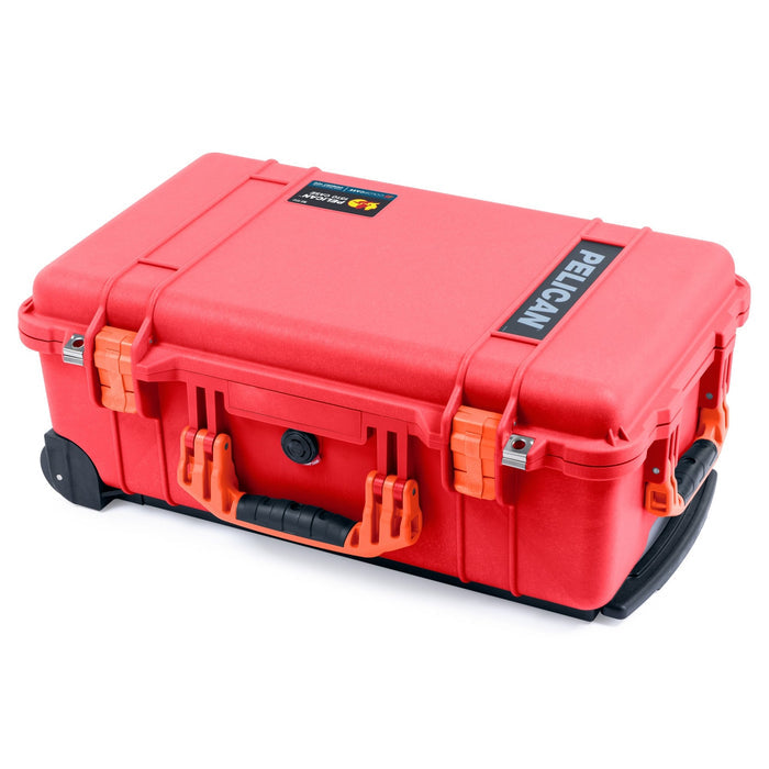 Pelican 1510 Case - Red & Orange - Empty (Case Only)