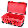 Pelican 1510 Case - Red & Orange - Empty (Case Only)