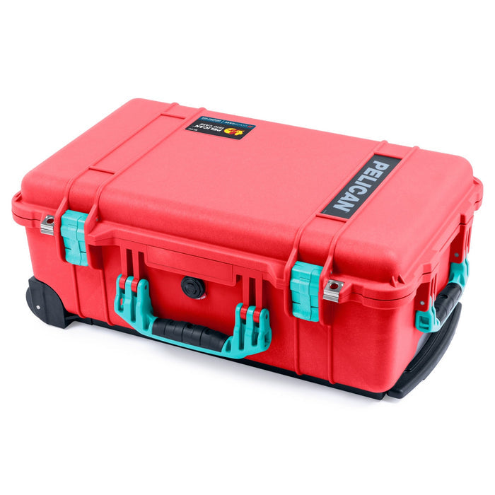 Pelican 1510 Case - Red & Teal - Empty (Case Only)