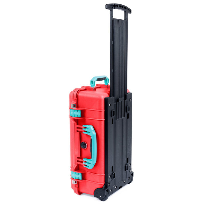 Pelican 1510 Case - Red & Teal - Empty (Case Only)