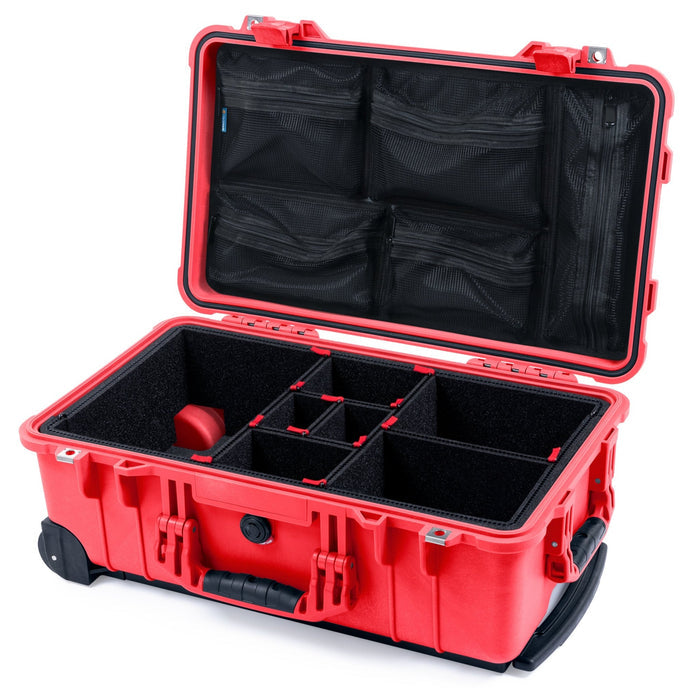 Red Pelican 1510 Case - TrekPak Divider System / Mesh Lid Organizer