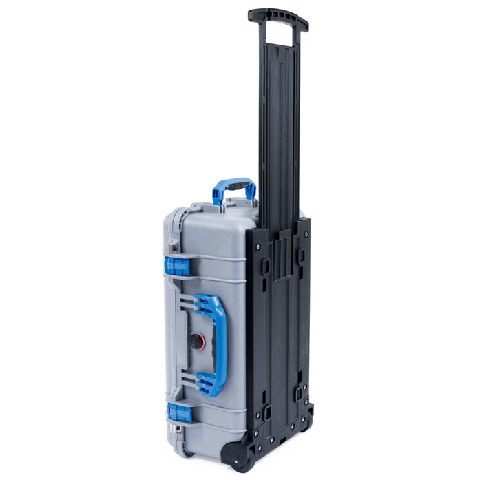 Pelican 1510 Case - Silver & Blue - Empty (Case Only)
