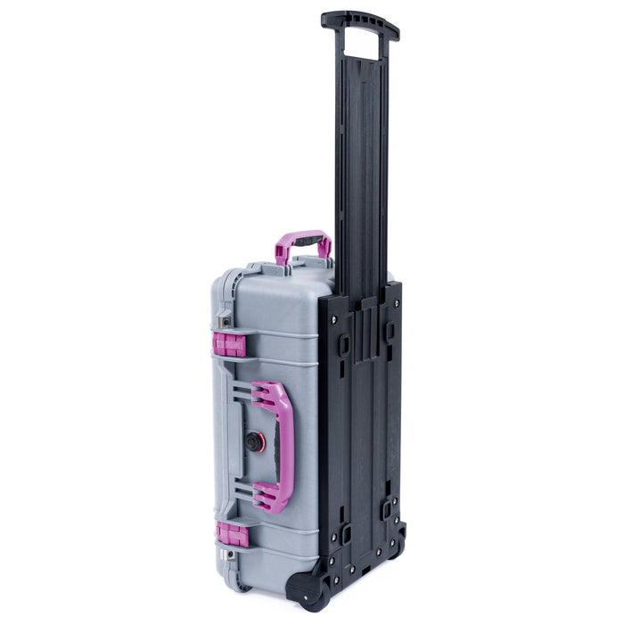Pelican 1510 Case - Silver & Magenta - Empty (Case Only)