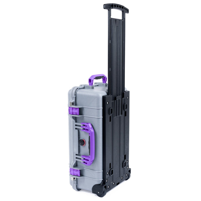 Pelican 1510 Case - Silver & Purple - Empty (Case Only)