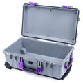 Pelican 1510 Case - Silver & Purple - Empty (Case Only)
