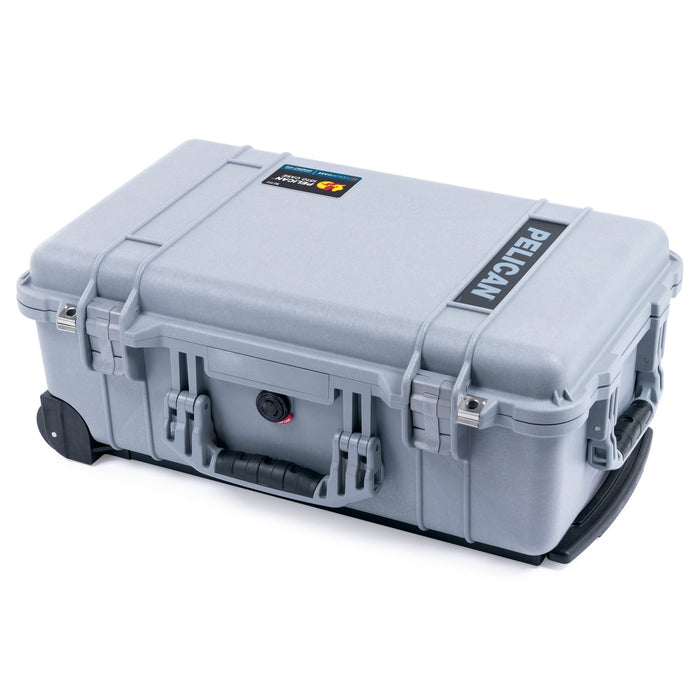 Silver Pelican 1510 Case w/ Silver Handles & Latches