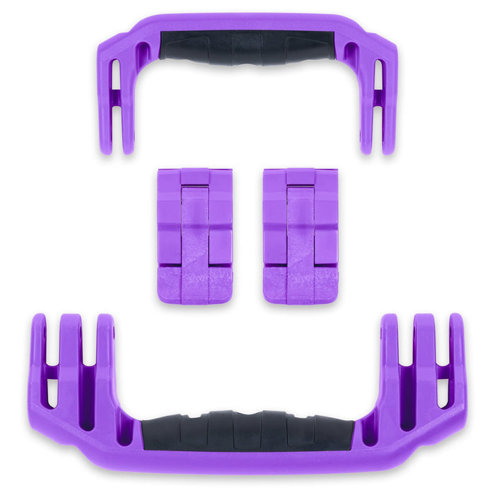 Pelican 1510 Replacement Handles & Latches Set - Purple -