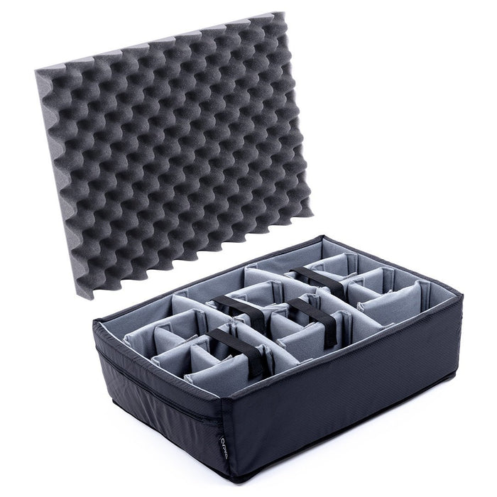 Pelican 1520 Microfiber Padded Dividers by CVPKG, Gray ColorCase