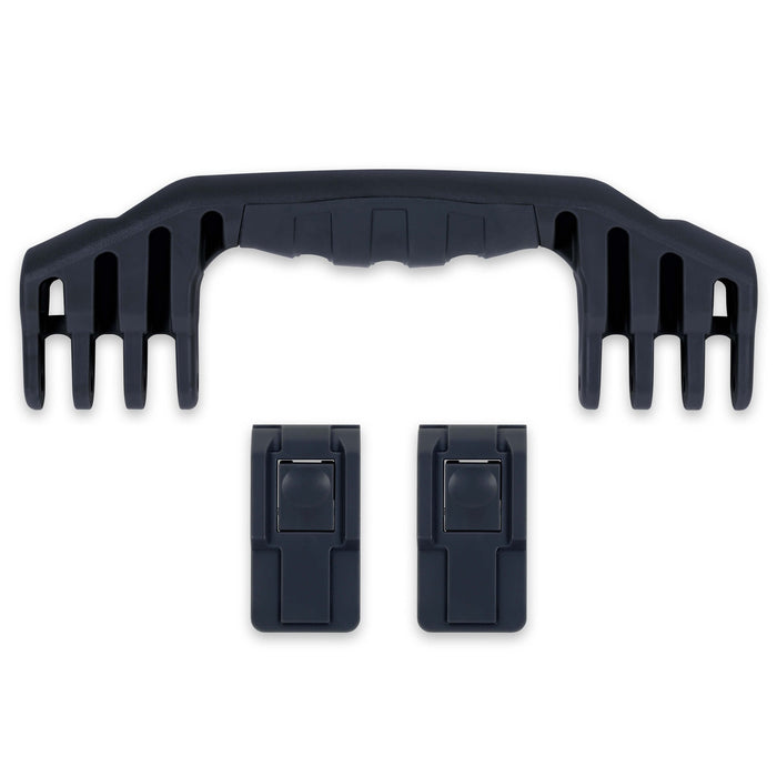 Pelican 1520 Replacement Handle & Latches, Black (Set of 1 Handle, 2 Push-Button Latches) ColorCase