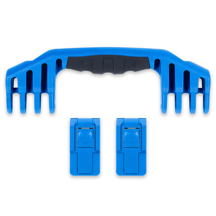 Pelican 1520 Replacement Handle & Latches, Blue (Set of 1 Handle, 2 Push-Button Latches) ColorCase