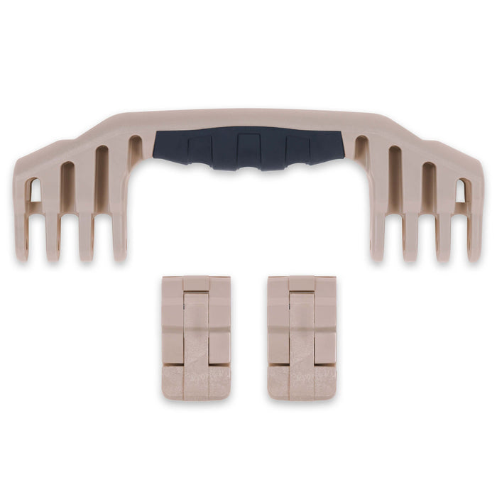Pelican 1520 Replacement Handle & Latches, Desert Tan (Set of 1 Handle, 2 Standard Latches) ColorCase