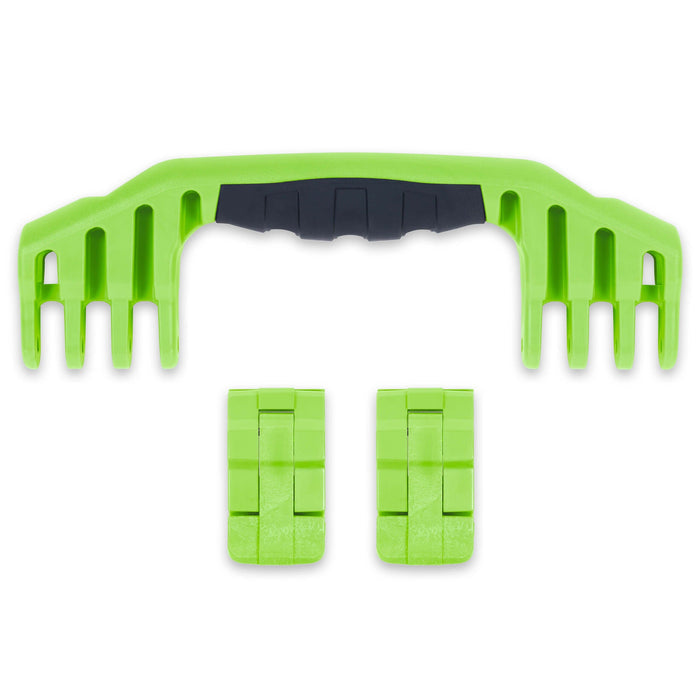 Pelican 1520 Replacement Handle & Latches, Lime Green (Set of 1 Handle, 2 Standard Latches) ColorCase