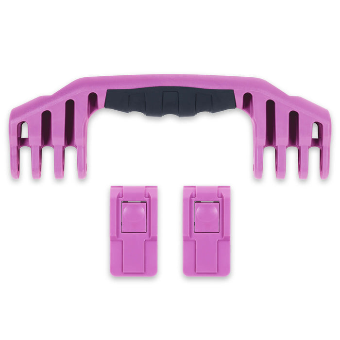 Pelican 1520 Replacement Handle & Latches, Magenta (Set of 1 Handle, 2 Push-Button Latches) ColorCase