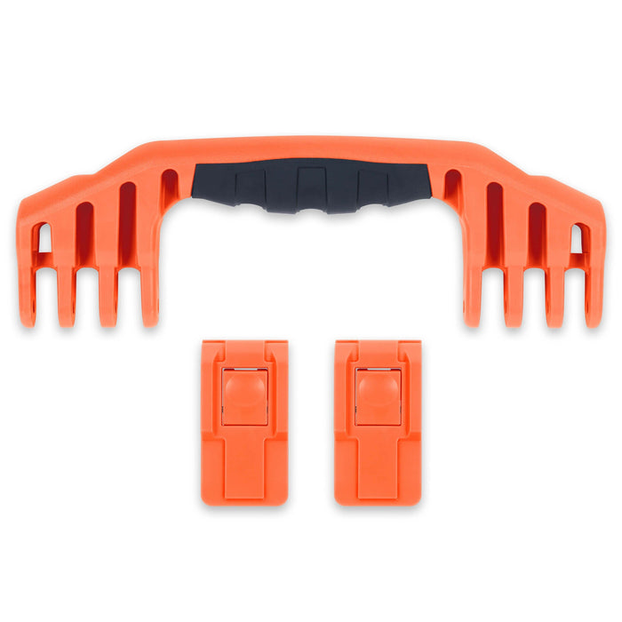 Pelican 1520 Replacement Handle & Latches, Orange (Set of 1 Handle, 2 Push-Button Latches) ColorCase